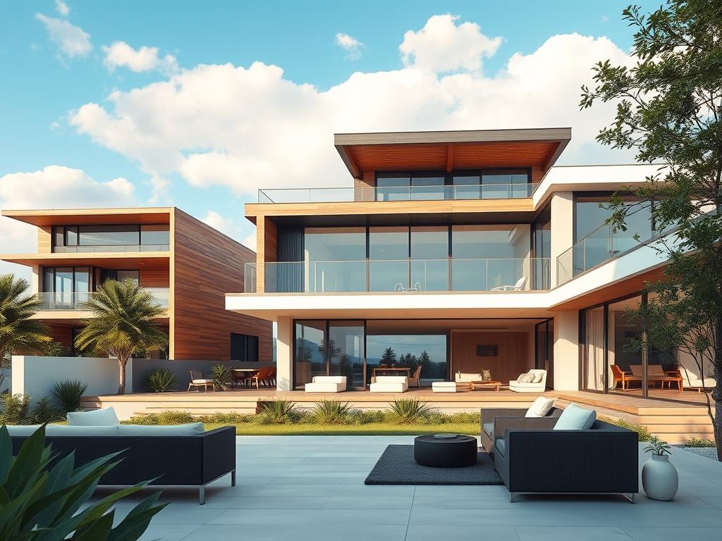 Penerapan desain rumah modern bertahap